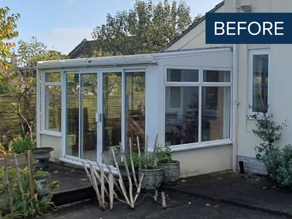 Before Conservatory Upgrade