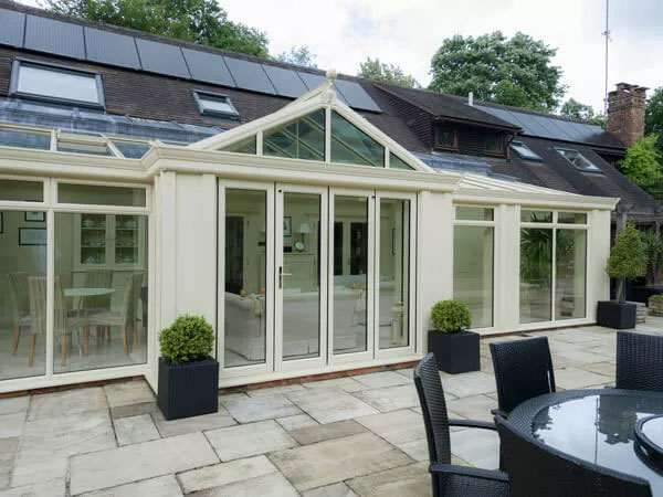 Cream Aluminium Conservatory